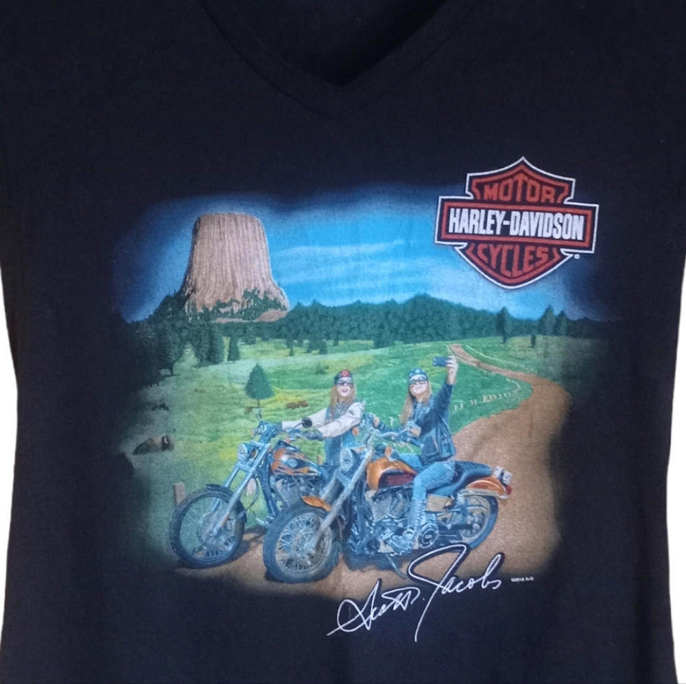 Harley Davidson Limited Edition Scott Jacobs Tshirt Size Medium.